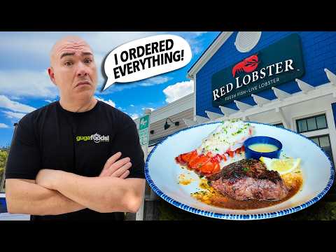 I ate a STEAK at Red Lobster and it shocked me!