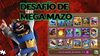 GANANDO EL DESAFÍO DEL MEGA MAZO | CLASH ROYALE
