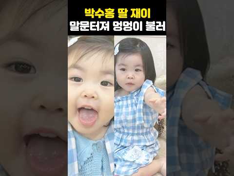 <strong>박수홍</strong> 딸 재이 말문터져 멍멍아 말해