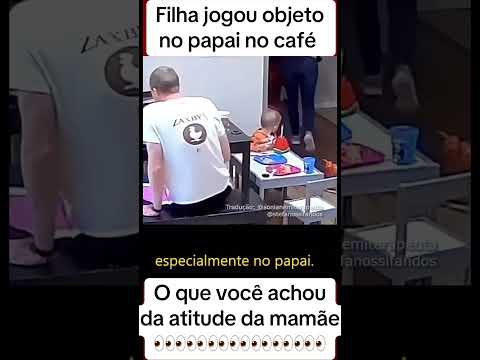 Reação do papai 🤣 #crianças #maternidade #maes #gestante #filhos