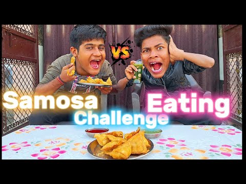 Samosa Eating Challenge 😋/ Loser will drink-करेले का जूस/ Winner ko mila Sprite 😎