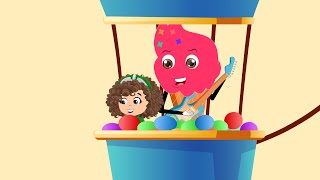 Scoop a Doop Ice Cream 🍦 | Fun Kids Song | Animated Nursery Rhyme