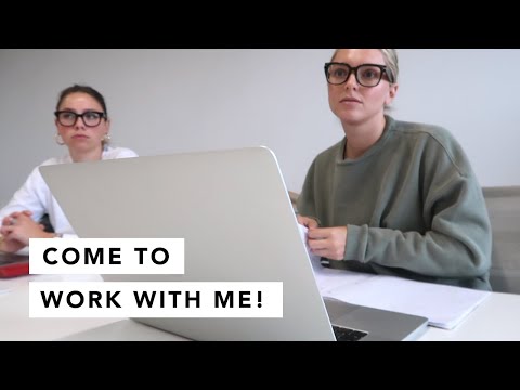 COME TO WORK WITH ME | Vlogtoberish | Estée Lalonde