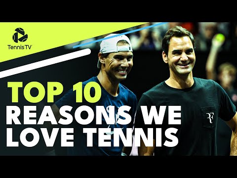 Rivalries, Dramatic Moments, The Big 3 & More | 10 Reasons We Love Tennis!