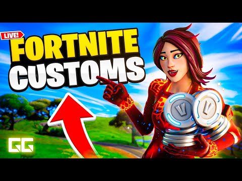 ๐ด FORTNITE LIVE CUSTOMS with VBUCKS featuring Good Gamers