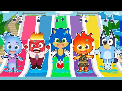 FIVE LITTLE BABIES SONG 🎵 Counting Fun With Cute Cartoon Friends!