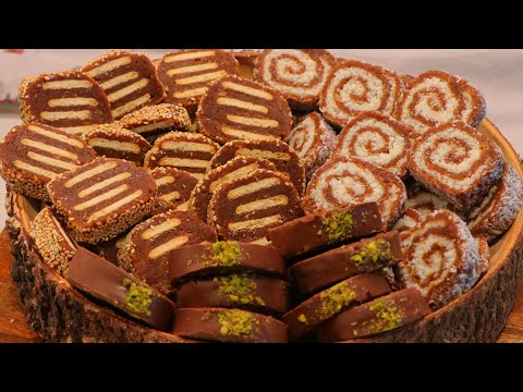 بدون فرن تمريه فاخره😋 باسرع واسهل طريقه بثلاثة اشكال✨حلويات سهله