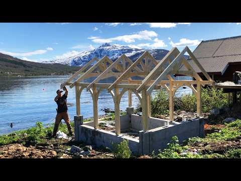 Building A Traditional Norwegian Stockfish House