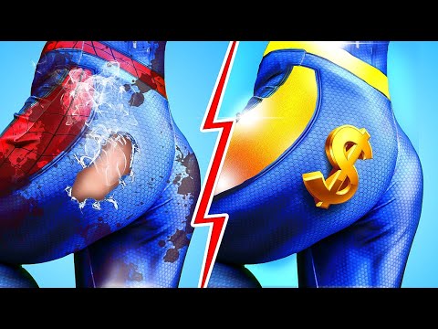 Poor vs Rich Superhero! ⚡️ Relatable Superpower Struggles