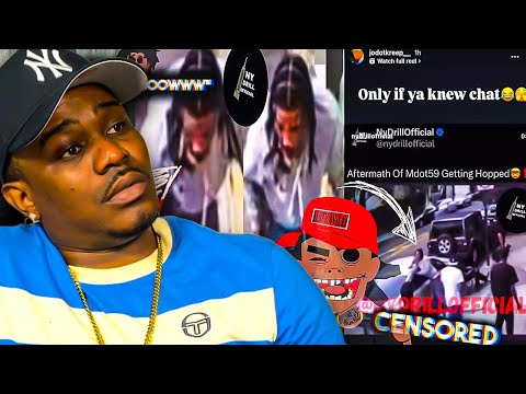 Mdot59 Gets Jumped & St🔪bbed!😳Doesn’t Look Good   +Drill Scene Reacts‼️