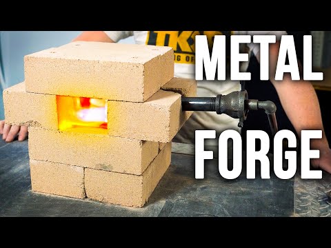How to Make a Mini Metal Forge