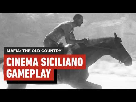 Mafia: The Old Country – Cinema Siciliano Mode Gameplay (Classic Film Mode Visuals)