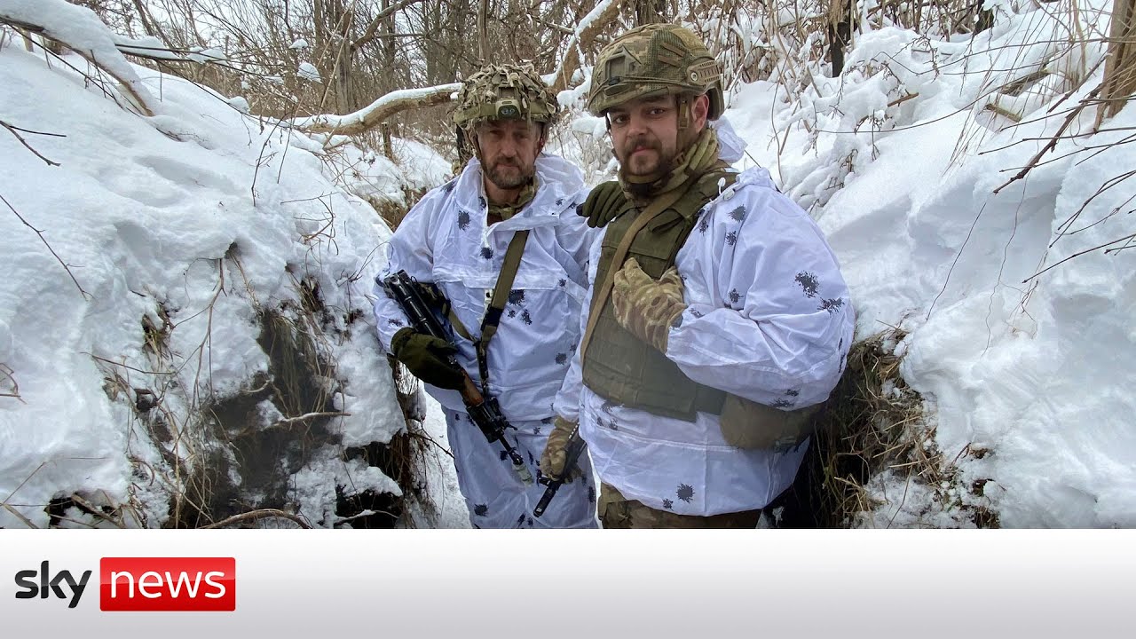 The Britons on Ukraine's Frozen Frontline