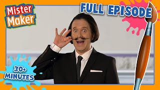 Mister Maker Arty Party 🎨 Episode 15-16 | DOUBLE FULL EPISODE - Arts & Crafts