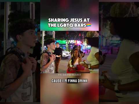 Jesus at the 🏳️‍🌈 bars! #jesus #love #bible #lgbtq #pride #pray