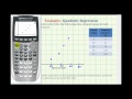 Understanding Scatter Plots and Quadratic Regression