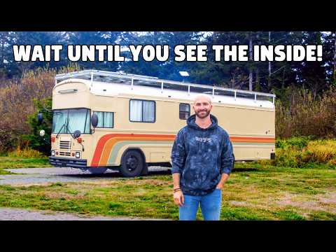 His First Home is a STUNNING Bus Conversion