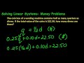 Coin Problems and Linear Systems