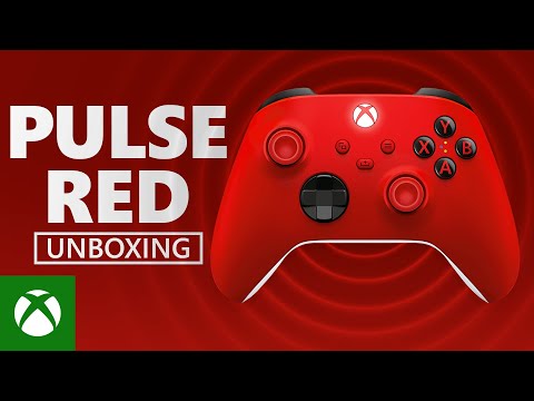 Unboxing Xbox Pulse Red Wireless Controller ? Xbox Series X|S