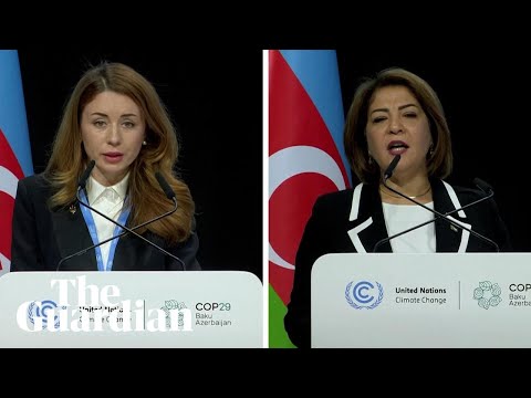 Cop 29: Ukraine and Palestinian delegation warn of environmental impact of war