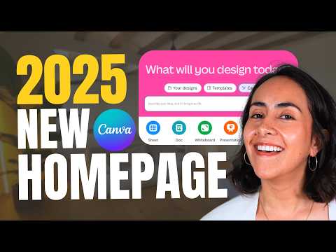 Canva Homepage Tutorial (2025) | Beginners, Start Here! 🤓