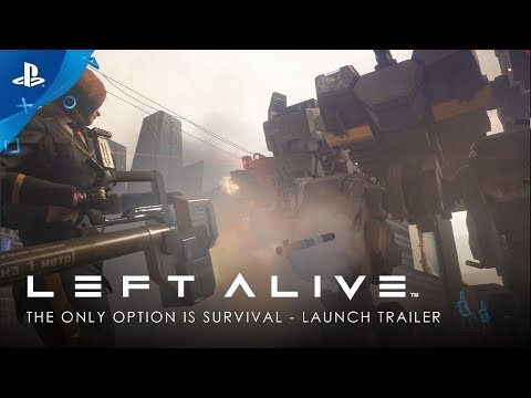 Left Alive - The Only Option is Survival: Launch Trailer  | PS4