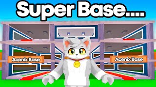 Desbloqueé la NUEVA SUPER BASE?! en Steal a Brainrot