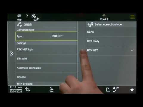 CEMIS 1200 FP1 | Correction Signal Selection & NMEA Setting #14