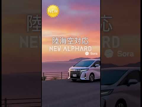 こんなのあったらいいなシリーズAI#アルファード#車#飛行機#船#潜水艦#いいな#390