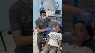 لا خوف من حقنة البنج بعد ما اخدها عبدالله البطل#dr_abdullah_sultan_dentist 