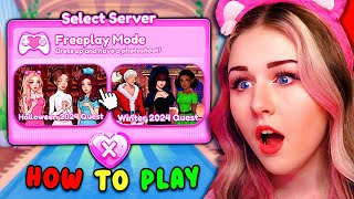 HOW To PLAY All Of The OLD QUESTS In DRESS TO IMPRESS! (Halloween, Winter & Valentines!) | ROBLOX
