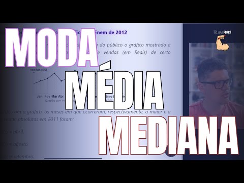 MODA MÉDIA MEDIANA #ENEM