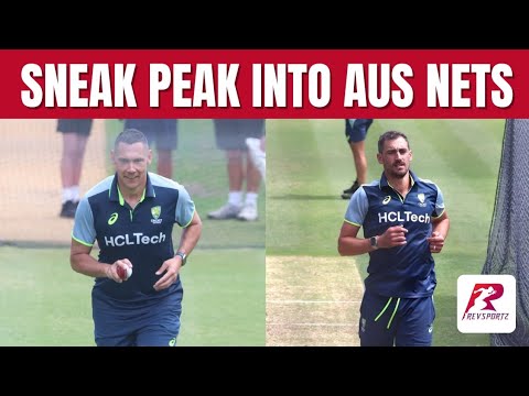 Team Australia Nets: Scott Boland - Starc - Marsh - Konstas and More | BGT 2024-25