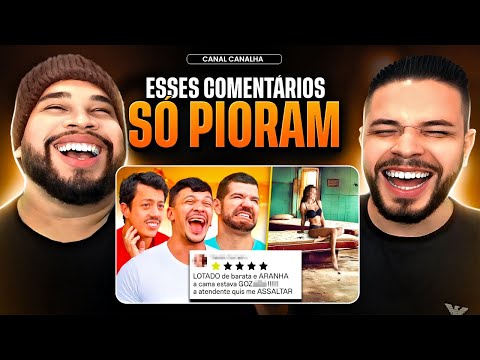 3 HUMORISTAS LENDO AVALIAÇÕES DE MOTEL | Canal Canalha