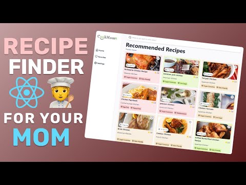 Build a Recipe Finder App with React and Tailwind | React.js for Beginners