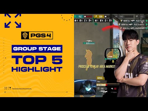 그룹 스테이지 TOP5 하이라이트 | PGS 4