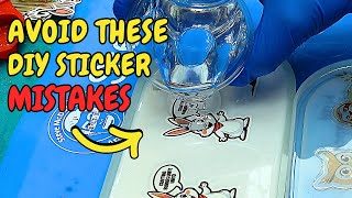 This DIY Sticker Resin Experiment Changes Everything
