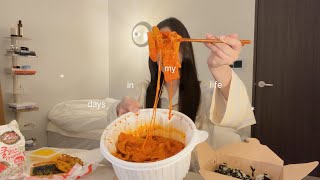 또 엽떡이야.. 자작한 등갈비찜, 오므라이스 만들어 먹고 정처 없이 걸어본 집순이의 주말ㅣ양화한강공원, 오트밀팬케이크, 구의증명