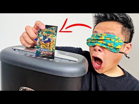 BLINDFOLDED SHRED IT OR KEEP IT CHALLENGE!!! CROWN ZENITH