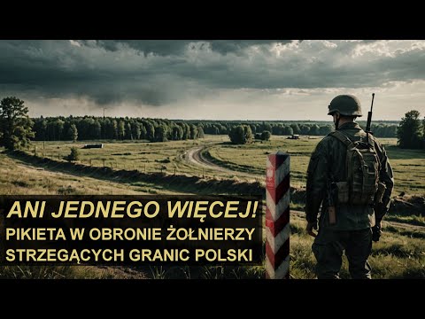 Ani jednego więcej! – wiec wsparcia dla żołnierzy broniących polskich granic