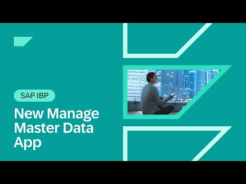 New Manage Master Data App in SAP IBP | 2511 Release Highlights & Demo