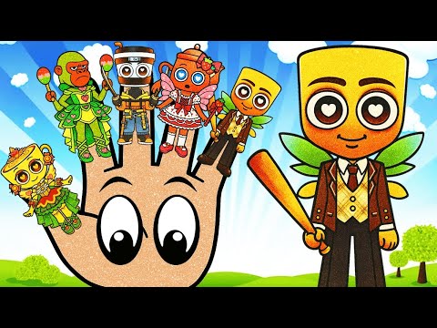 Tung Tung Tung Sahur Finger Family | Kids Songs Nursery Rhymes | Italian Brainrot Songs for Children