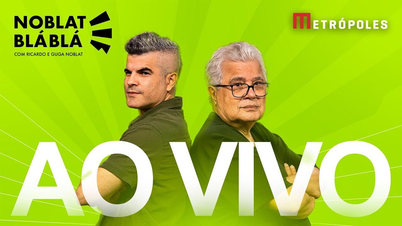NOBLAT AO VIVO: Dia HISTÓRICO. Golpistas começam a CUMPRIR penas. BOLSONARO na Polícia Federal 🔥