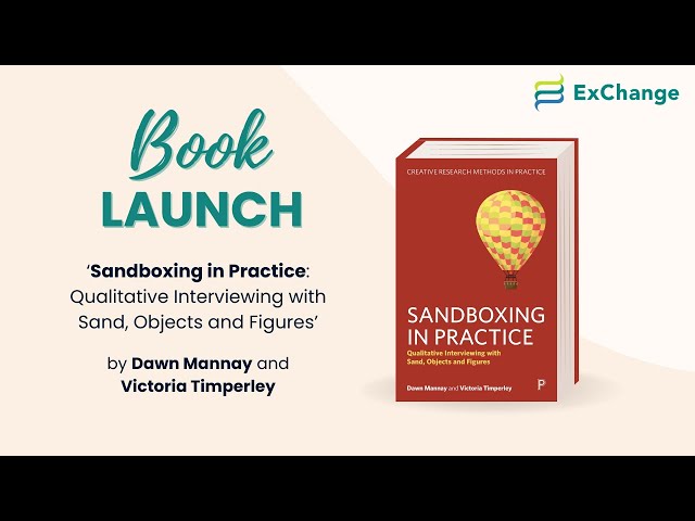 Dawn Mannay & Victoria Timperley present their new book, the first of its kind dedicated to the methodological technique of sandboxing: presenting advice on adopting this technique, key case studies and reflections on affordances, limitations and ethical considerations of sandboxing. 

This is an essential guide for students, researchers, and practitioners who are interested in this creative method as a way to generate data with participants in their own research and practice. 

'Sandboxing in Practice: Qualitative Interviewing with Sand, Objects, and Figures' - https://policy.bristoluniversitypress.co.uk/sandboxing-in-practice
------------------------------------------------

ExChange an all-Wales network that brings the stakeholders in social care together to share experiences and expertise, and to learn from one another through free events and online resources. Our aim is to improve social work and social care services by creating dialogue and ongoing relationships between people with different types of expertise, informed by recent and current research.
https://www.exchangewales.org/

​Rhwydwaith Cymru-gyfan yw ExChange. Ei nod yw dod â'r holl randdeiliaid o fewn gofal cymdeithasol ynghyd i rannu profiadau ac arbenigedd, ac i ddysgu o'i gilydd drwy adnoddau ar-lein a digwyddiadau rhad ac am ddim. Ein nod yw gwella gwaith cymdeithasol a gwasanaethau gofal cymdeithasol drwy sbarduno trafodaeth a meithrin perthnasau parhaus rhwng pobl â gwahanol fathau o arbenigedd, ar sail ymchwil diweddar a chyfredol.
https://www.exchangewales.org/