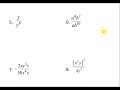 Exponents and Their Operations