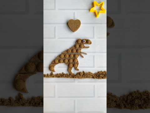 🌈 Do you think this is a beautiful T-Rex? #relaxing