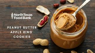 Peanut Butter Apple Ring Cookies