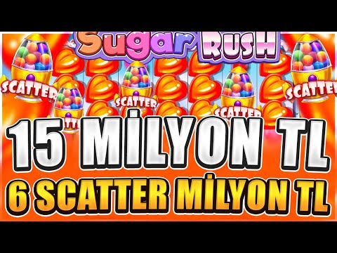 Sugar Rush 1000x 🍭 Yeni Slot Oyunu 🍭 SON KASA SON KURŞUN 15 MİLYON TL REKOR PARA