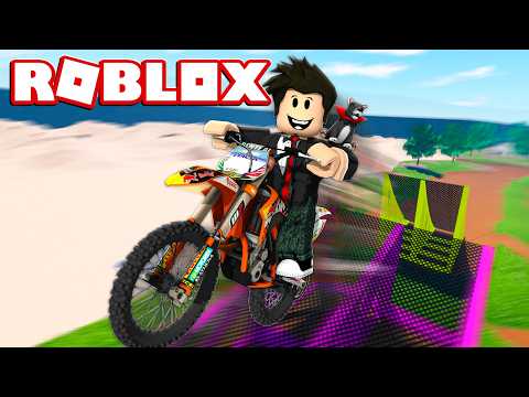 LOKIS FAZENDO MANOBRAS DE MOTO | Roblox - Mx World