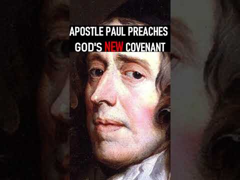 APOSTLE PAUL PREACHES GOD'S NEW COVENANT - PURITAN JOHN OWEN #shorts #bible #bibletruth #JesusSaves